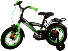 Volare Thombike Kinderfiets - Jongens - 12 inch - Zwart Groen - Zwart, Groen - 3-5 jaar extra afbeelding 15