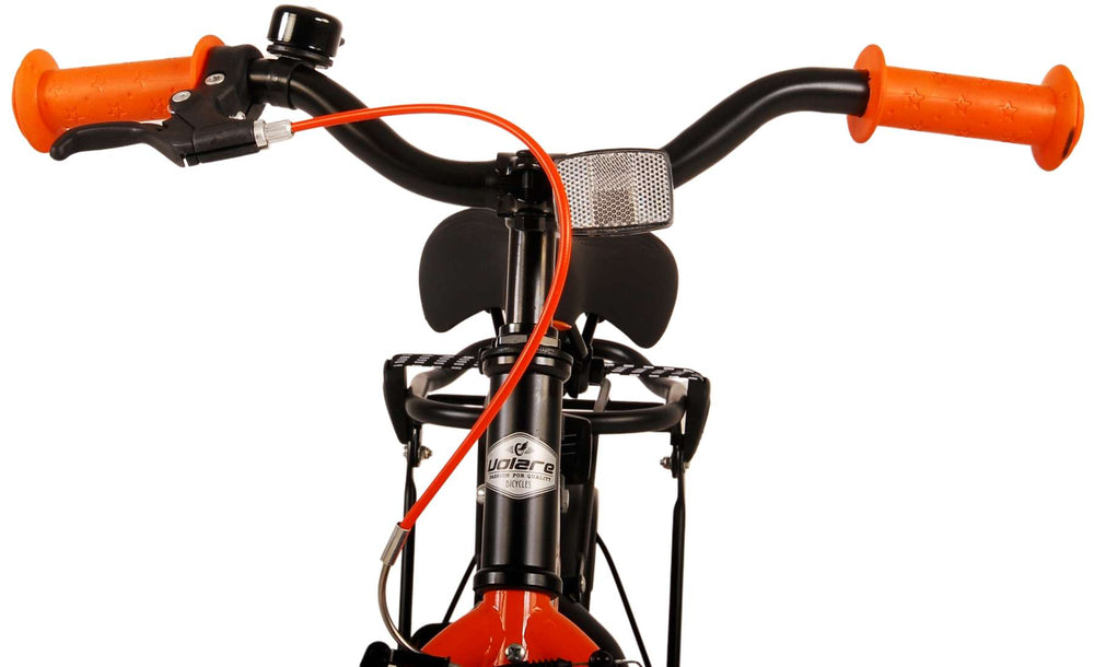 Volare Thombike Kinderfiets - Jongens - 12 inch - Zwart Oranje - Zwart, Oranje - 3-5 jaar extra afbeelding 13