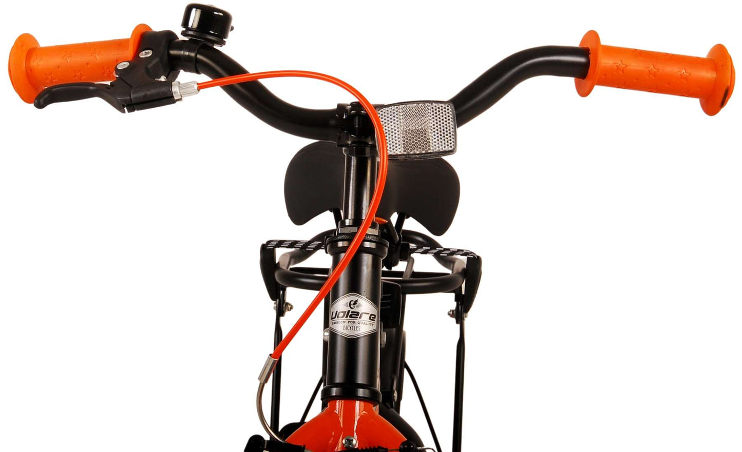 Volare Thombike Kinderfiets - Jongens - 12 inch - Zwart Oranje - Zwart, Oranje - 3-5 jaar extra afbeelding 13