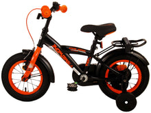 Volare Thombike Kinderfiets - Jongens - 12 inch - Zwart Oranje - Zwart, Oranje - 3-5 jaar extra afbeelding 14