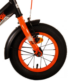 Volare Thombike Kinderfiets - Jongens - 12 inch - Zwart Oranje - Zwart, Oranje - 3-5 jaar extra afbeelding 6
