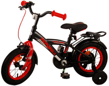 Volare Thombike Kinderfiets - Jongens - 12 inch - Zwart Rood - Zwart, Rood - 3-5 jaar extra afbeelding 15