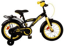 Volare Thombike Kinderfiets - Jongens - 14 inch - Zwart Geel - Zwart, Geel - 3-5 jaar extra afbeelding 2
