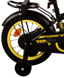 Volare Thombike Kinderfiets - Jongens - 14 inch - Zwart Geel - Zwart, Geel - 3-5 jaar extra afbeelding 5