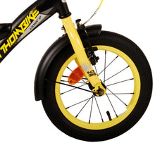 Volare Thombike Kinderfiets - Jongens - 14 inch - Zwart Geel - Zwart, Geel - 3-5 jaar extra afbeelding 6