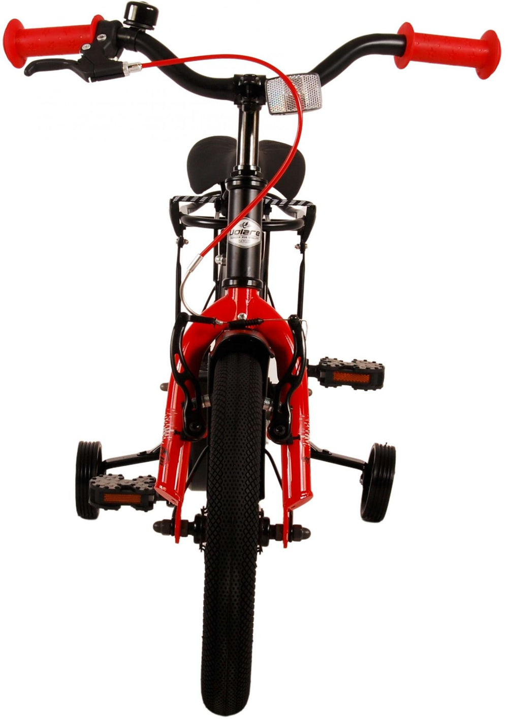 Volare Thombike Kinderfiets - Jongens - 14 inch - Zwart Rood - Zwart, Rood - 3-5 jaar extra afbeelding 12