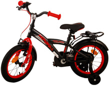 Volare Thombike Kinderfiets - Jongens - 14 inch - Zwart Rood - Zwart, Rood - 3-5 jaar extra afbeelding 15