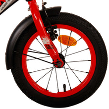 Volare Thombike Kinderfiets - Jongens - 14 inch - Zwart Rood - Zwart, Rood - 3-5 jaar extra afbeelding 6