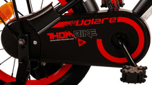 Volare Thombike Kinderfiets - Jongens - 14 inch - Zwart Rood - Zwart, Rood - 3-5 jaar extra afbeelding 7