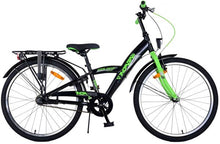 Volare Thombike Kinderfiets - Jongens - 24 inch - Groen Zwart - 3 versnellingen - Zwart, Groen - 8-10 jaar extra afbeelding 2