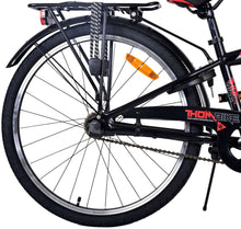 Volare Thombike Kinderfiets - Jongens - 24 inch - Rood - 3 versnellingen - 8-10 jaar extra afbeelding 4