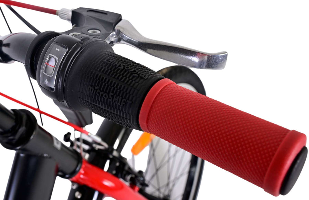 Volare Thombike Kinderfiets - Jongens - 24 inch - Rood - 3 versnellingen - 8-10 jaar extra afbeelding 7