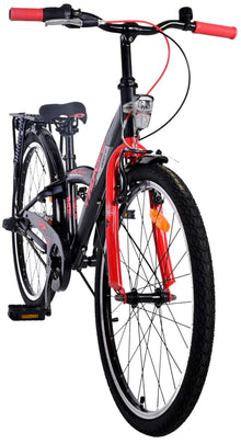 Volare Thombike Kinderfiets - Jongens - 24 inch - Rood - 3 versnellingen - 8-10 jaar extra afbeelding 8