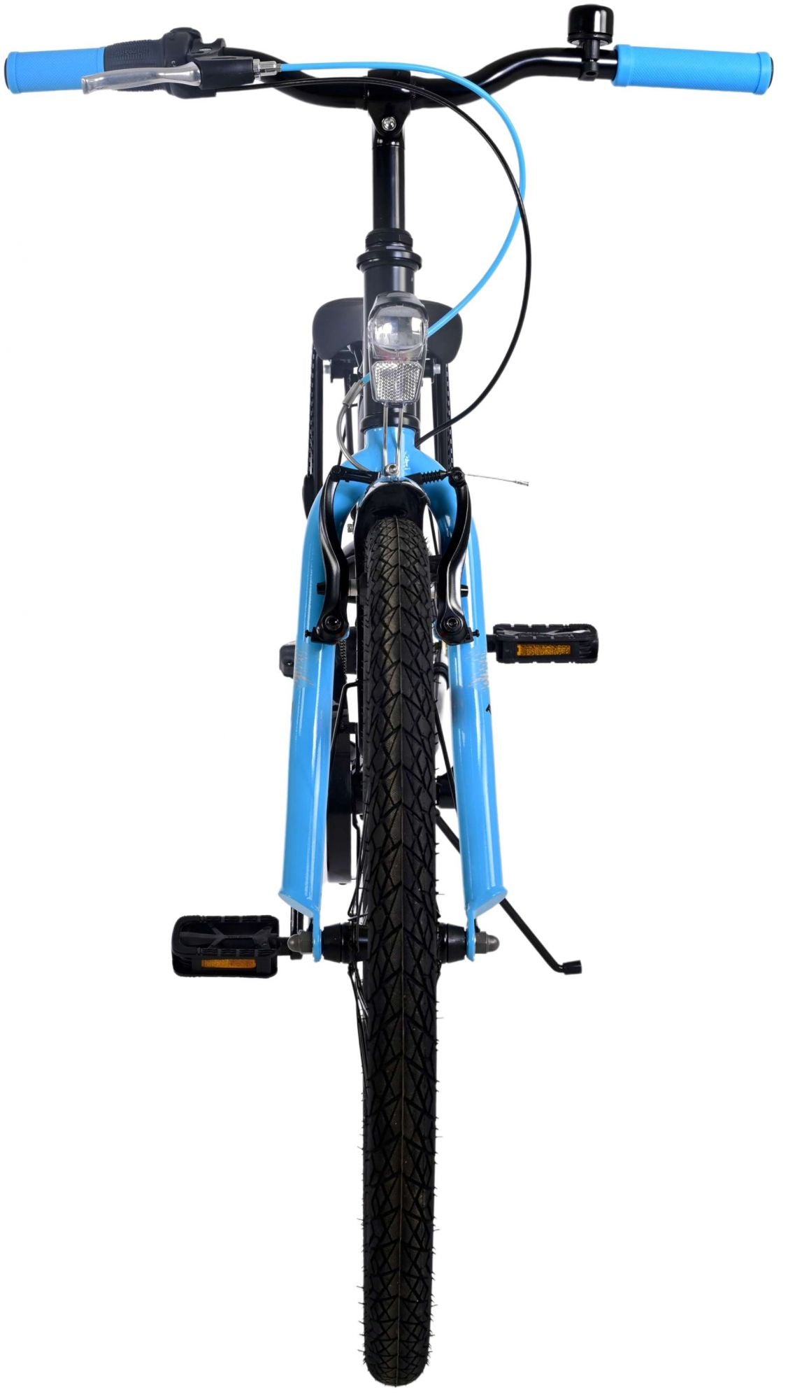 Volare Thombike Kinderfiets - Jongens - 24 inch - Zwart Blauw - 3 versnellingen - Zwart, Blauw - 8-10 jaar extra afbeelding 8