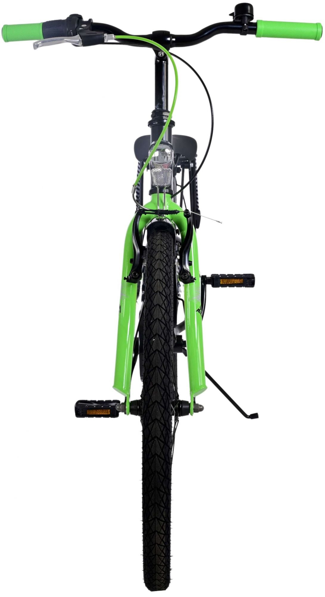 Volare Thombike Kinderfiets - Jongens - 24 inch - Groen Zwart - 3 versnellingen - Zwart, Groen - 8-10 jaar extra afbeelding 9