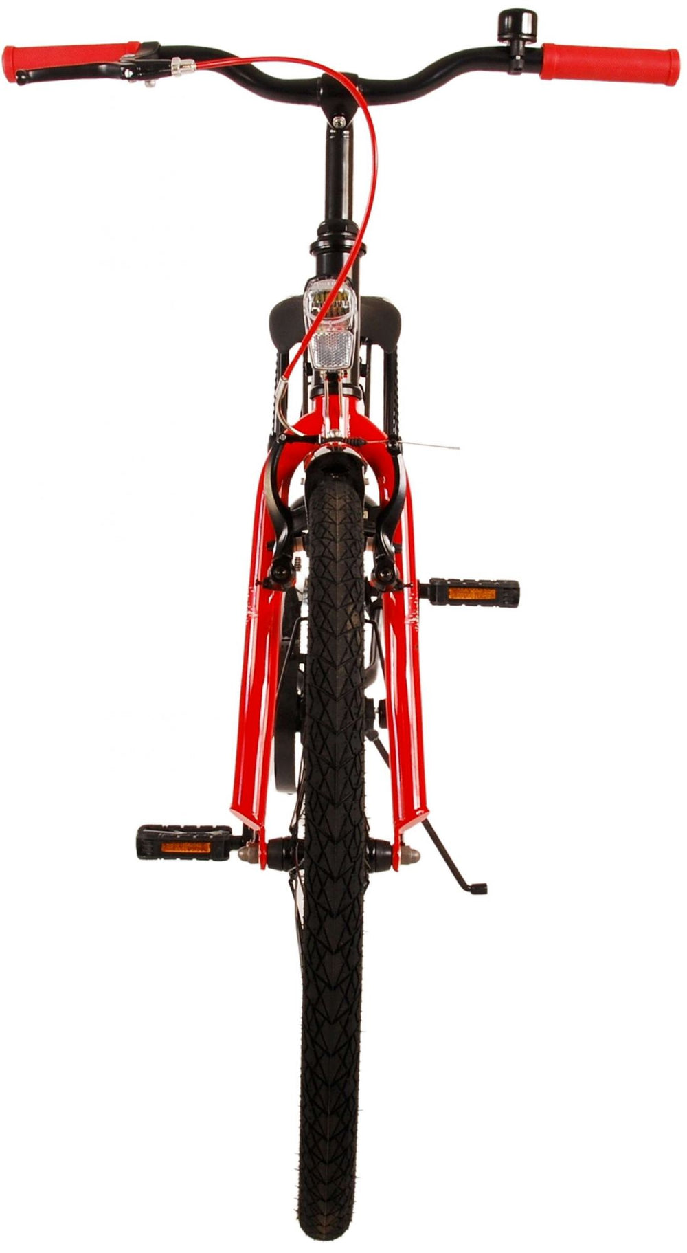 Volare Thombike Kinderfiets - Jongens - 24 inch - Zwart Rood - Zwart, Rood - 8-10 jaar extra afbeelding 12