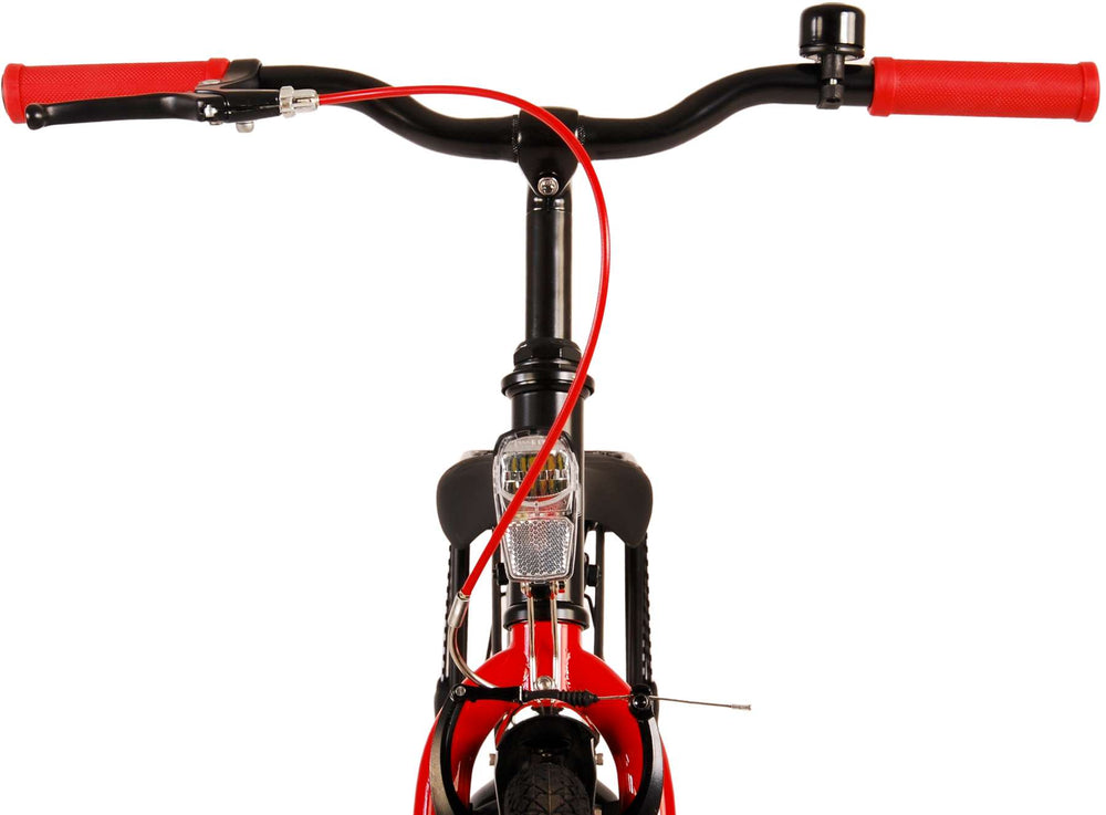 Volare Thombike Kinderfiets - Jongens - 24 inch - Zwart Rood - Zwart, Rood - 8-10 jaar extra afbeelding 13