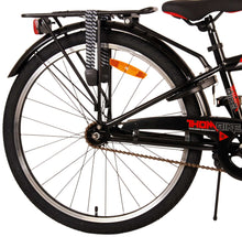 Volare Thombike Kinderfiets - Jongens - 24 inch - Zwart Rood - Zwart, Rood - 8-10 jaar extra afbeelding 5