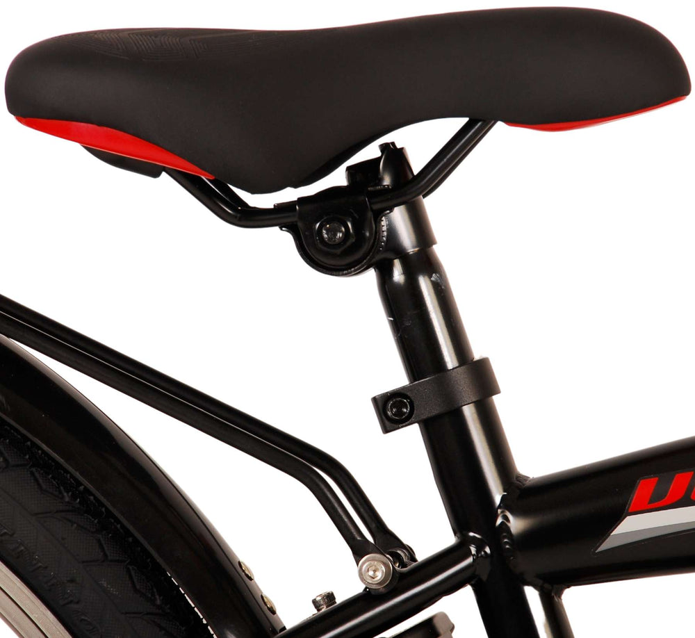 Volare Thombike Kinderfiets - Jongens - 24 inch - Zwart Rood - Zwart, Rood - 8-10 jaar extra afbeelding 9