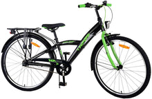 Volare Thombike Kinderfiets - Jongens - 26 inch - Zwart Groen - 3 versnellingen - Zwart, Groen - 10-12 jaar extra afbeelding 3