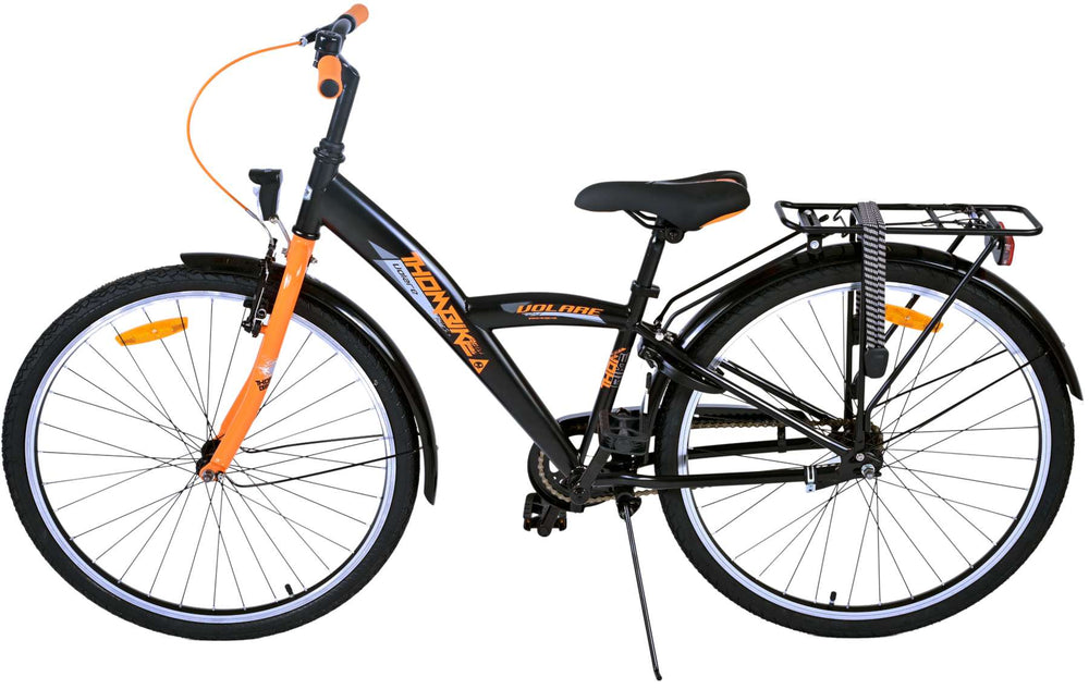 Volare Thombike Kinderfiets - Jongens - 26 inch - Zwart Oranje - Zwart, Oranje - 10-12 jaar extra afbeelding 14