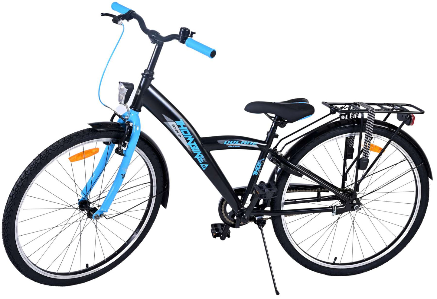 Volare Thombike Kinderfiets - Jongens - 26 inch - Zwart Blauw - Zwart, Blauw - 10-12 jaar extra afbeelding 15