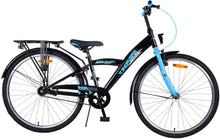 Volare Thombike Kinderfiets - Jongens - 26 inch - Zwart Blauw - Zwart, Blauw - 10-12 jaar bij Fietstotaal