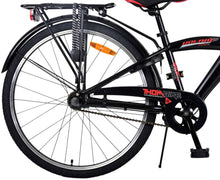 Volare Thombike Kinderfiets - Jongens - 26 inch - Zwart Rood - 3 versnellingen - Zwart, Rood - 10-12 jaar extra afbeelding 4