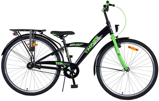Volare Thombike Kinderfiets - Jongens - 26 inch - Zwart Groen - Zwart, Groen - 10-12 jaar bij Fietstotaal