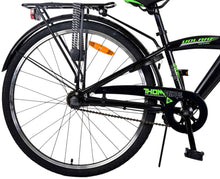 Volare Thombike Kinderfiets - Jongens - 26 inch - Zwart Groen - 3 versnellingen - Zwart, Groen - 10-12 jaar extra afbeelding 4