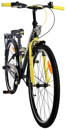 Volare Thombike Kinderfiets - Jongens - 26 inch - Zwart Geel- 3 versnellingen - Zwart, Geel - 10-12 jaar extra afbeelding 8