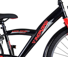 Volare Thombike Kinderfiets - Jongens - 26 inch - Zwart Rood - Zwart, Rood - 10-12 jaar extra afbeelding 8
