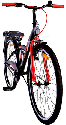 Volare Thombike Kinderfiets - Jongens - 26 inch - Zwart Rood - Zwart, Rood - 10-12 jaar extra afbeelding 11