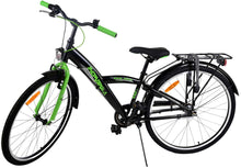 Volare Thombike Kinderfiets - Jongens - 26 inch - Zwart Groen - 3 versnellingen - Zwart, Groen - 10-12 jaar extra afbeelding 11