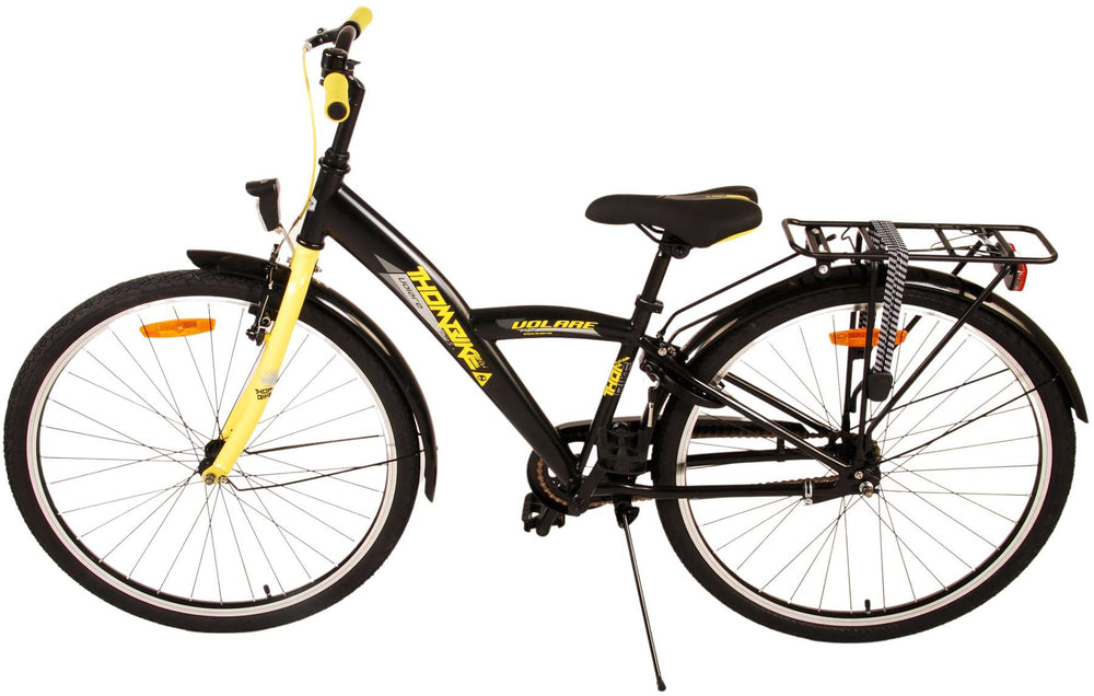 Volare Thombike Kinderfiets - Jongens - 26 inch - Zwart Geel - Zwart, Geel - 10-12 jaar extra afbeelding 14