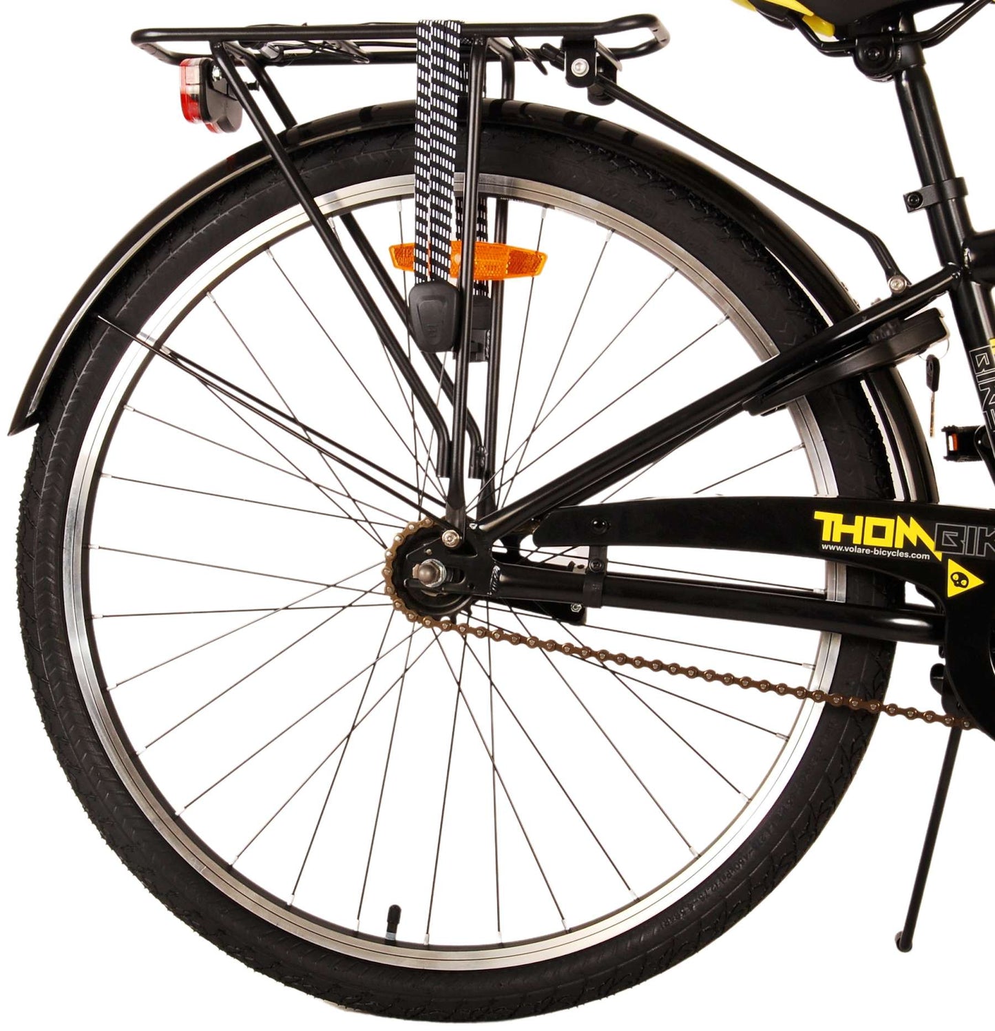 Volare Thombike Kinderfiets - Jongens - 26 inch - Zwart Geel - Zwart, Geel - 10-12 jaar extra afbeelding 5
