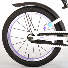 Volare Glamour Kinderfiets - Meisjes - 16 inch - Wit/Mint Groen - Prime Collection - Mint, Wit, Groen - 4-6 jaar extra afbeelding 6