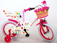 Volare Ashley Kinderfiets - Meisjes - 14 inch - Wit - 95% afgemonteerd - 3-5 jaar extra afbeelding 15