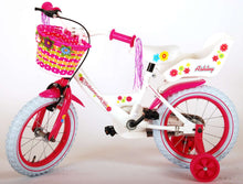 Volare Ashley Kinderfiets - Meisjes - 14 inch - Wit - 95% afgemonteerd - 3-5 jaar extra afbeelding 5