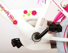 Volare Ashley Kinderfiets - Meisjes - 14 inch - Wit - 95% afgemonteerd - 3-5 jaar extra afbeelding 4