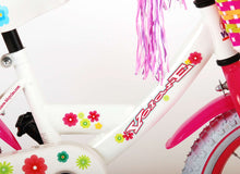 Volare Ashley Kinderfiets - Meisjes - 14 inch - Wit - 95% afgemonteerd - 3-5 jaar extra afbeelding 10