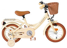 Volare Ashley Kinderfiets - Meisjes - 12 inch - Creme - Crème - 3-5 jaar extra afbeelding 2