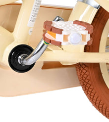 Volare Ashley Kinderfiets - Meisjes - 12 inch - Creme - Crème - 3-5 jaar extra afbeelding 10