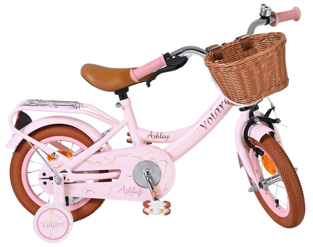 Volare Ashley Kinderfiets - Meisjes - 12 inch - Roze - 3-5 jaar extra afbeelding 11