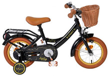 Volare Ashley Kinderfiets - Meisjes - 12 inch - Zwart - 3-5 jaar extra afbeelding 2