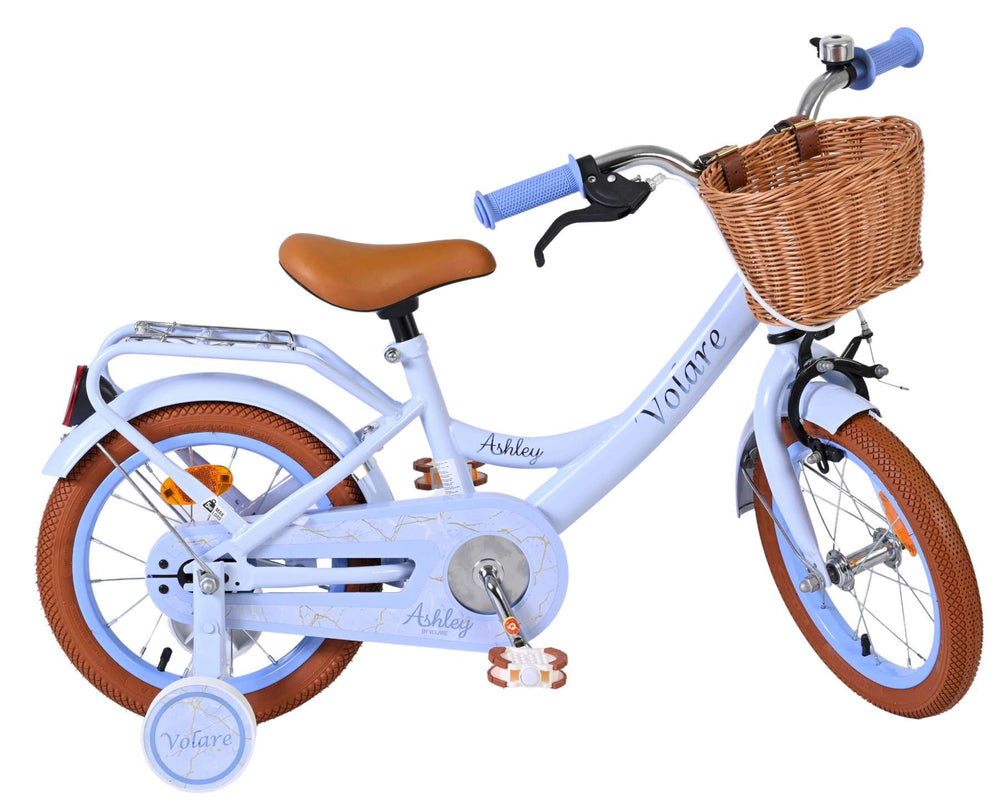 Volare Ashley Kinderfiets - Meisjes - 14 inch - Pastel Blauw - 3-5 jaar extra afbeelding 11