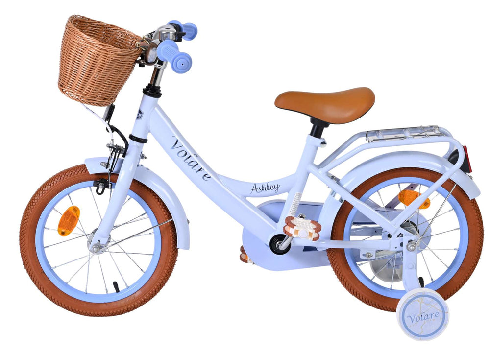 Volare Ashley Kinderfiets - Meisjes - 14 inch - Pastel Blauw - 3-5 jaar extra afbeelding 8