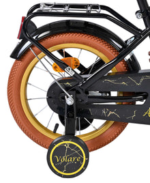 Volare Ashley Kinderfiets - Meisjes - 14 inch - Zwart - 3-5 jaar extra afbeelding 3