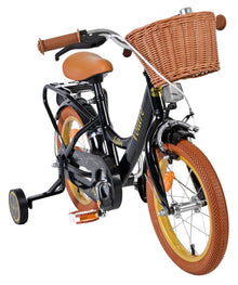 Volare Ashley Kinderfiets - Meisjes - 14 inch - Zwart - 3-5 jaar extra afbeelding 6