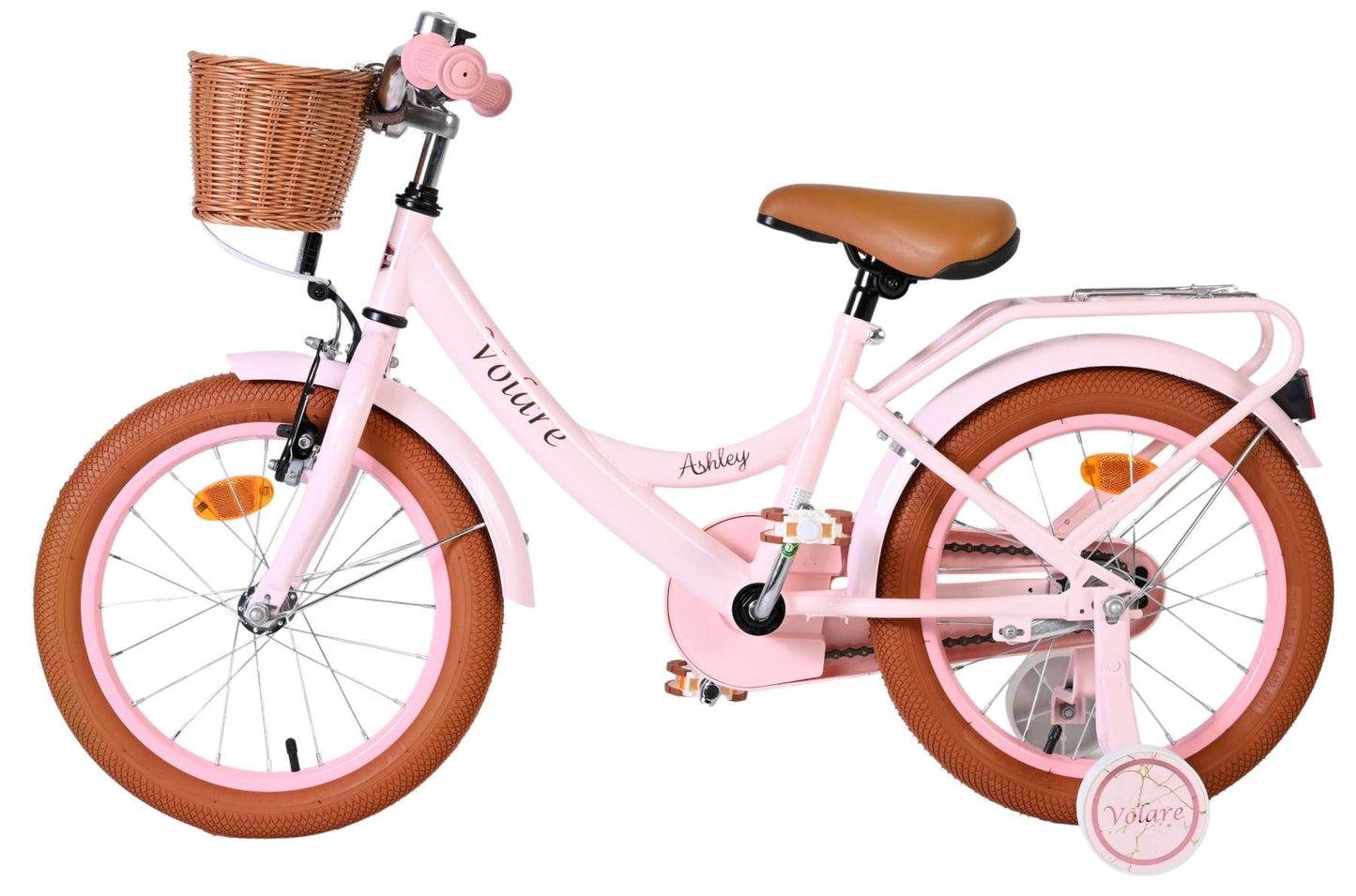 Volare Ashley Kinderfiets - Meisjes - 16 inch - Roze - 4-6 jaar extra afbeelding 8